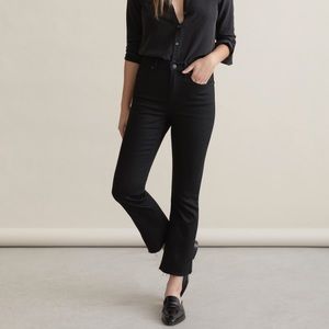 Everlane kick crop jeans in black - size 29